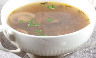Pievagrybių sriuba